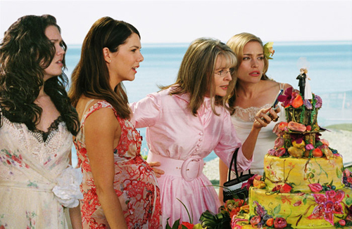 Mandy Moore, Lauren Graham, Diane Keaton, and Piper Perabo in "Because I Said So"