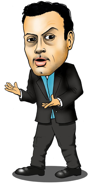 Lenny Bruce caricature