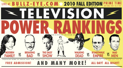 2010 TV Power Rankings Fall