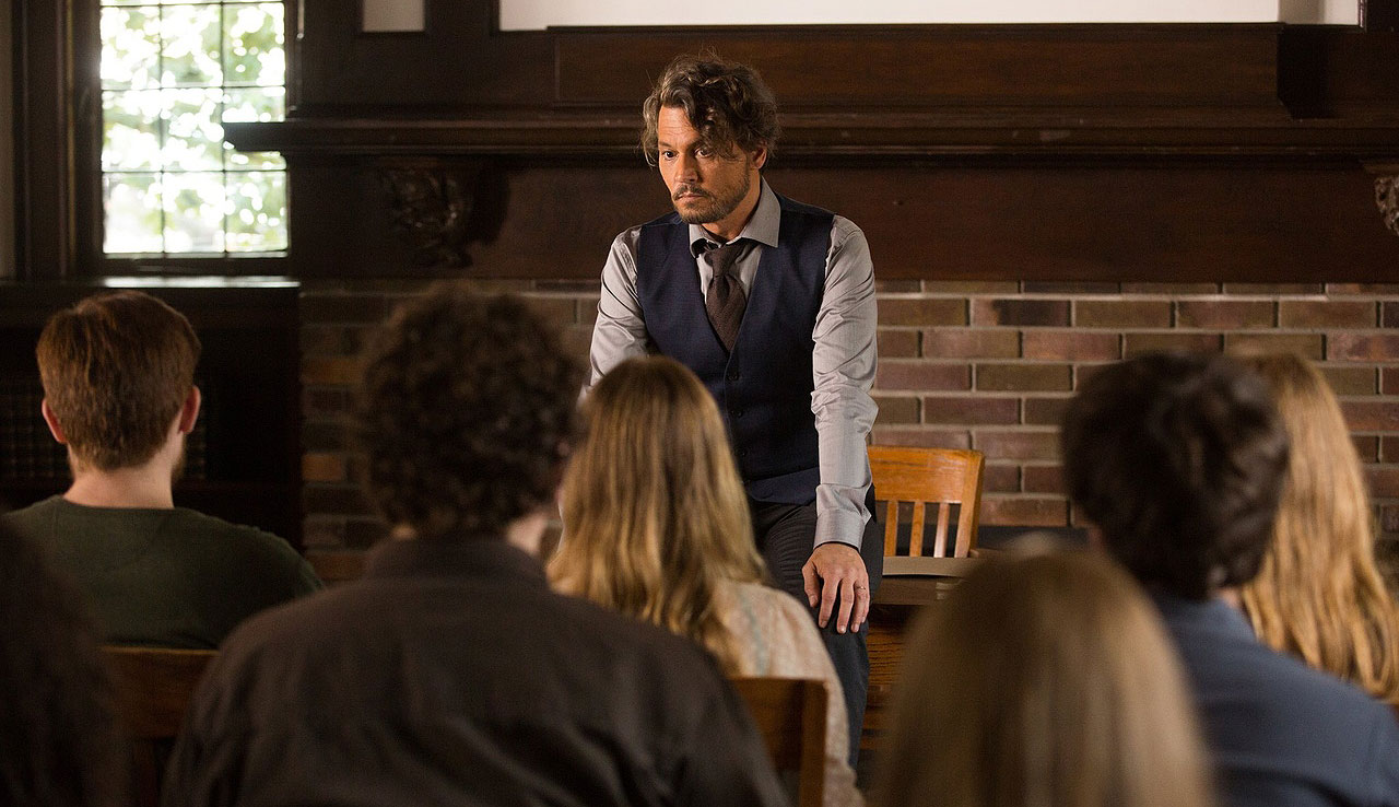 Johnny Depp in "The Professor"