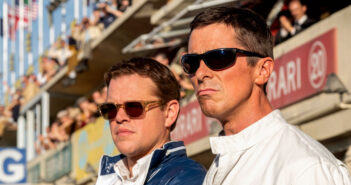 Matt Damon and Christian Bale in "Ford v Ferrari"