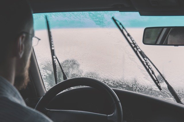 car rain