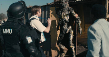 Sharlto Copley in "District 9"