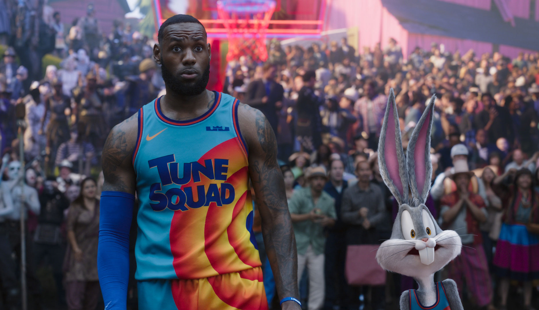 LeBron James in "Space Jam: A New Legacy"