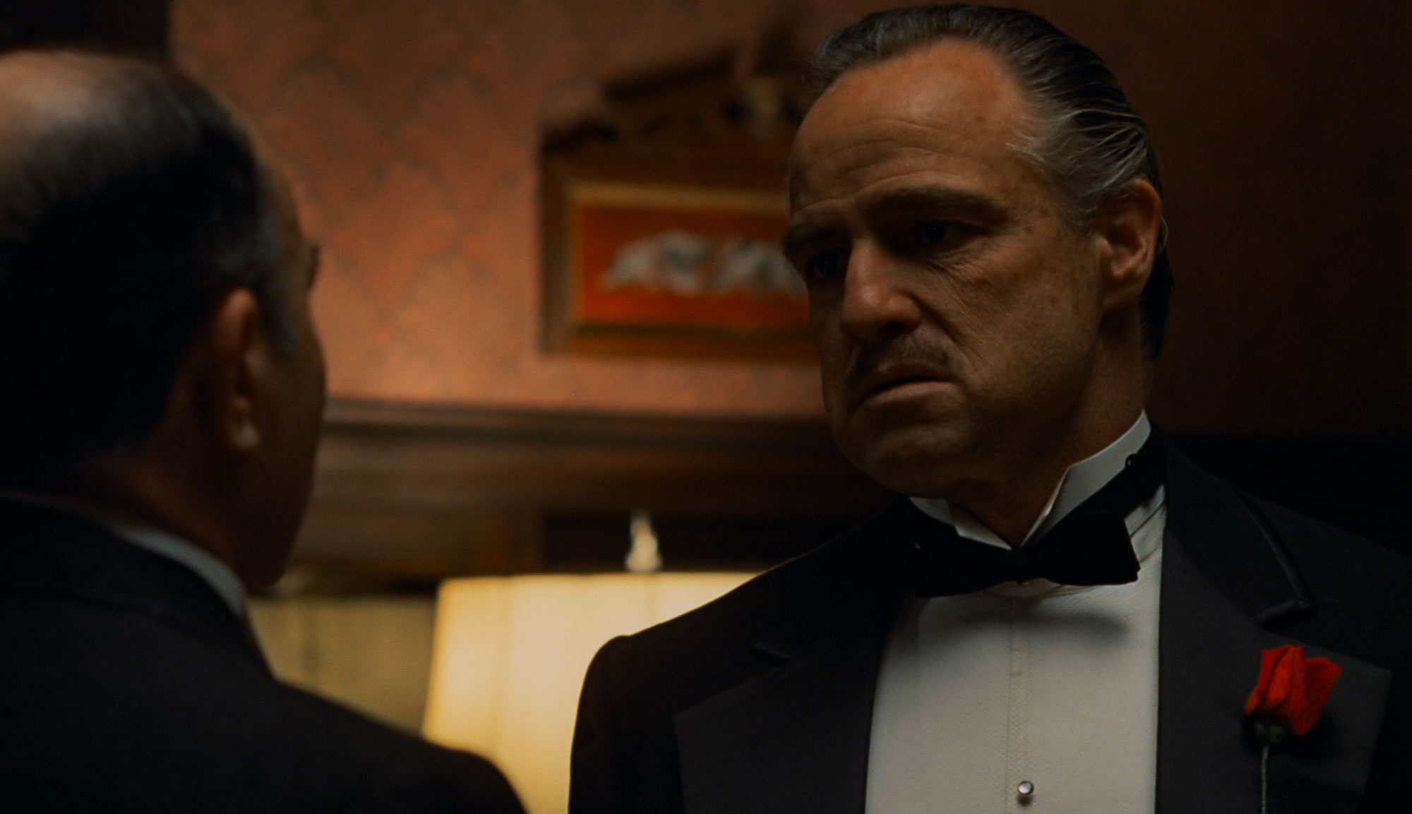 Marlon Brando in "The Godfather"