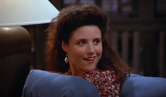 Julia Louis-Dreyfus as Elaine Benes on Seinfeld in The Deal