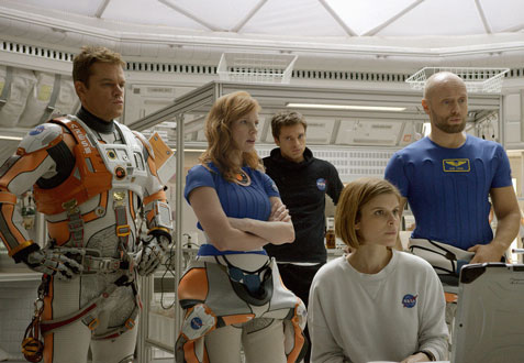 Jessica Chastain in The Martian
