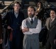 Jude Law, Eddie Redmayne, Dan Fogler, Callum Turner and Jessica Williams in "Fantastic Beasts: The Secrets of Dumbledore"