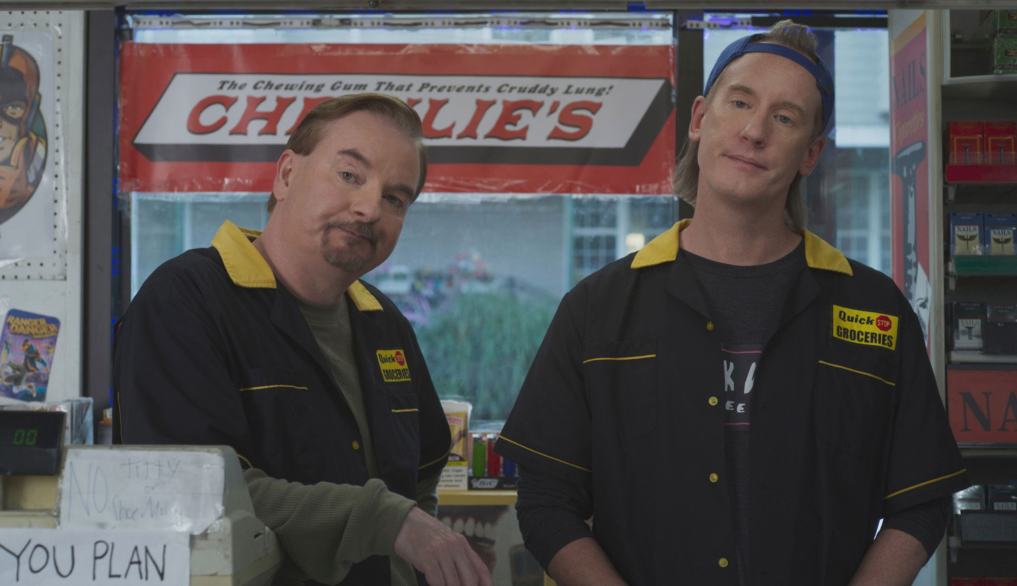 Brian O'Halloran and Jeff Anderson in "Clerks III"