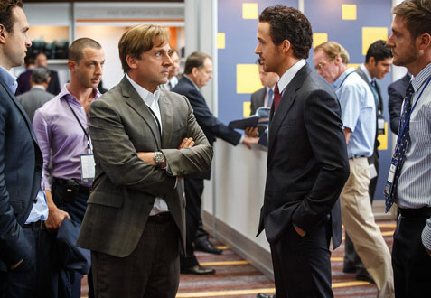 Ryan Gosling and Steve Carell in The Big Short