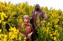 Nonso Anozie and Christian Convery in "Sweet Tooth"