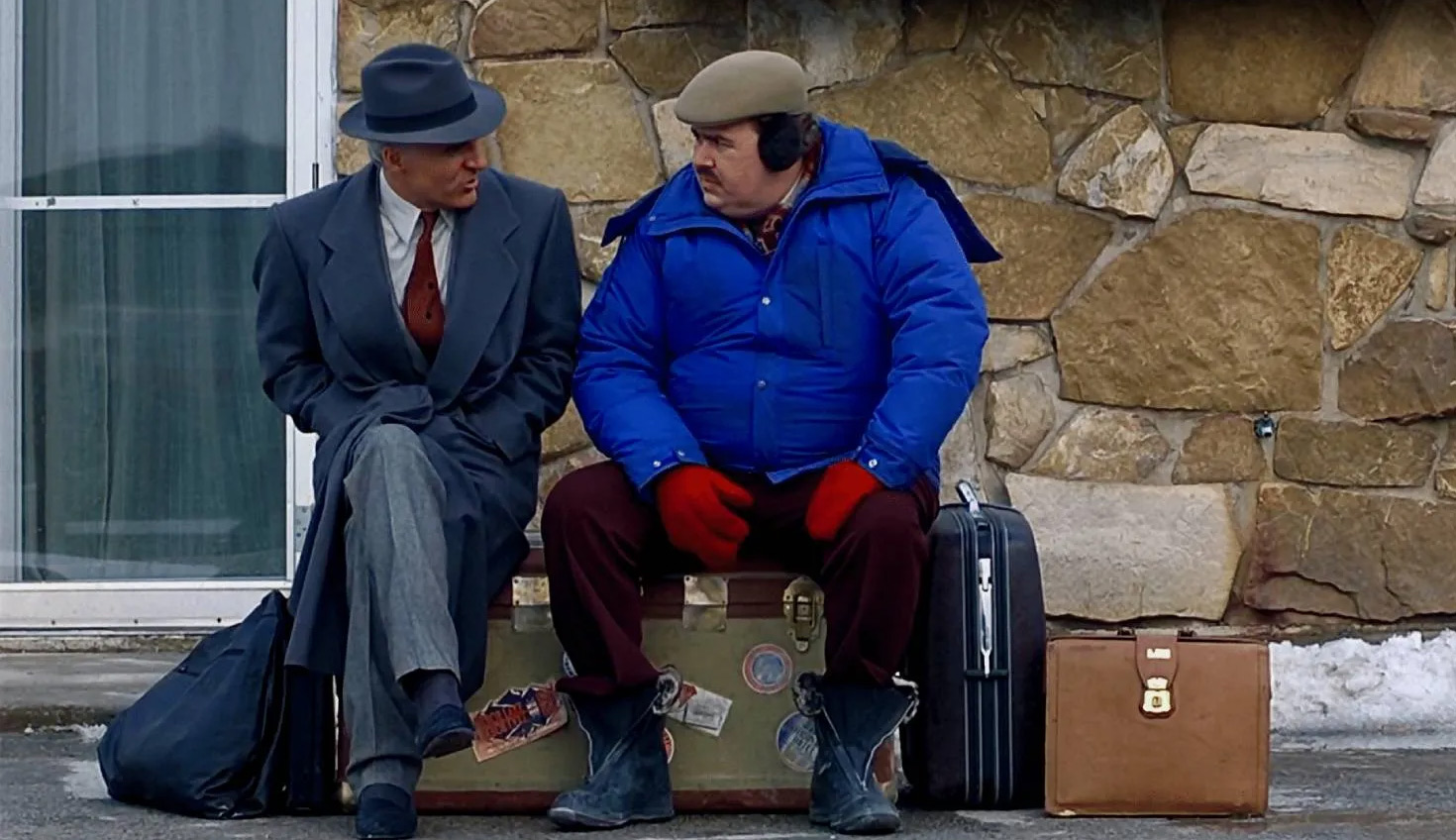Steve Martin and John Candy in "Planes, Trains and Automobiles"