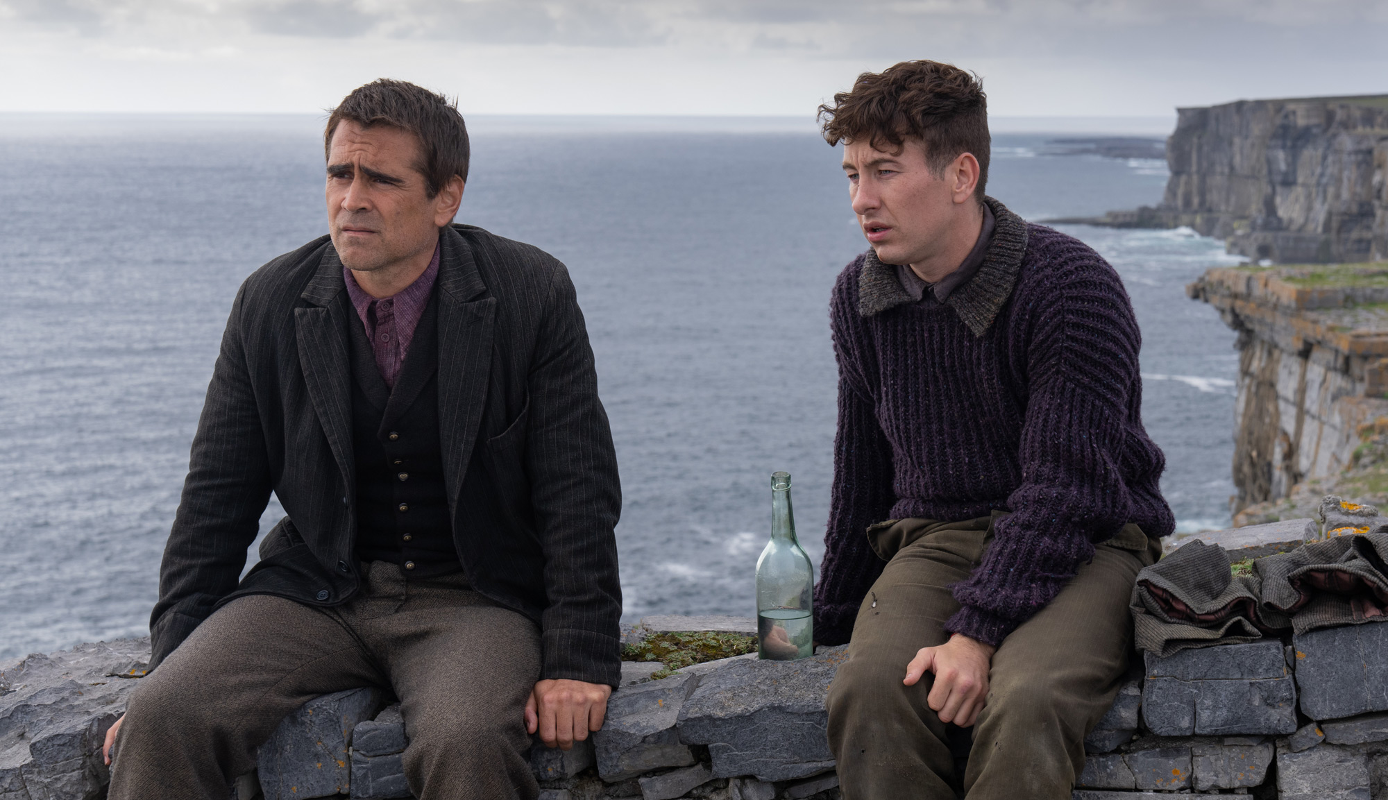 Colin Farrell and Barry Keoghan in "The Banshees of Inisherin"