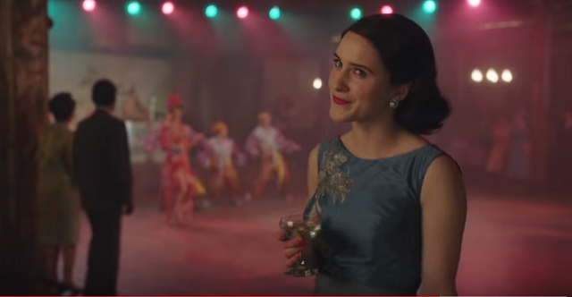 Rachel Brosnahan in The Marvelous Mrs Maisel season 2