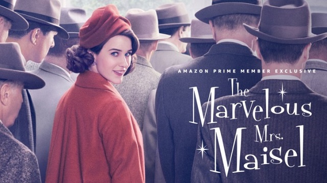 Rachel Brosnahan in The Marvelous Mrs Maisel