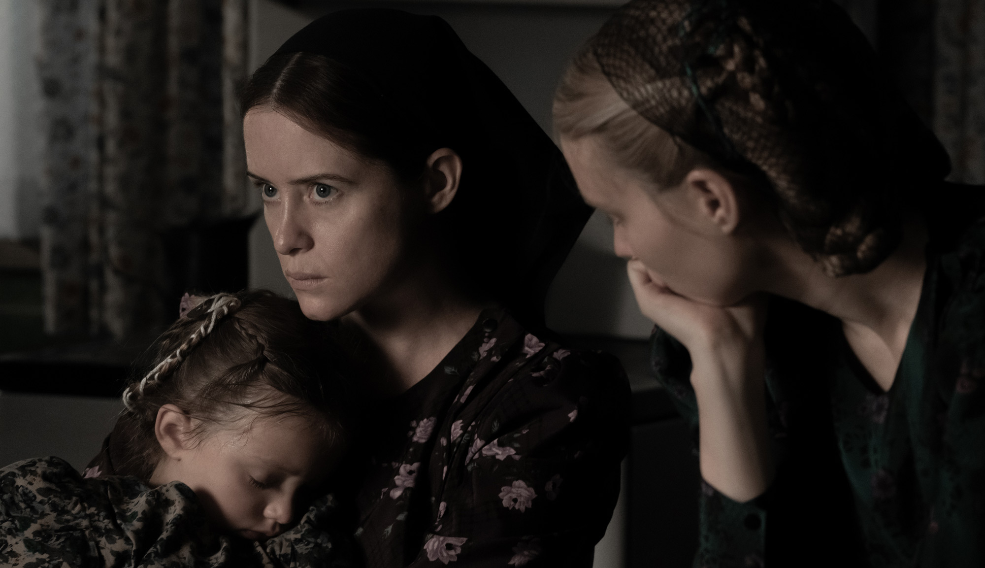 Claire Foy and Rooney Mara in "Women Talking"