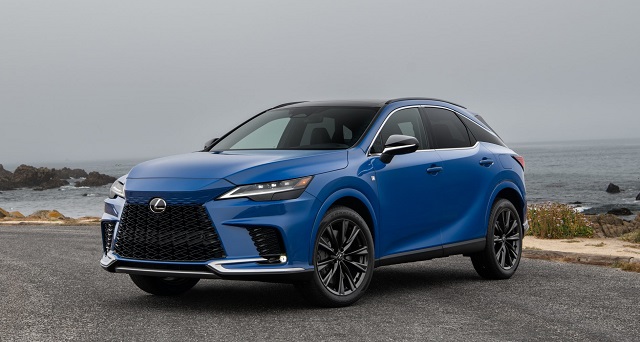 2023 Lexus RX front angle view