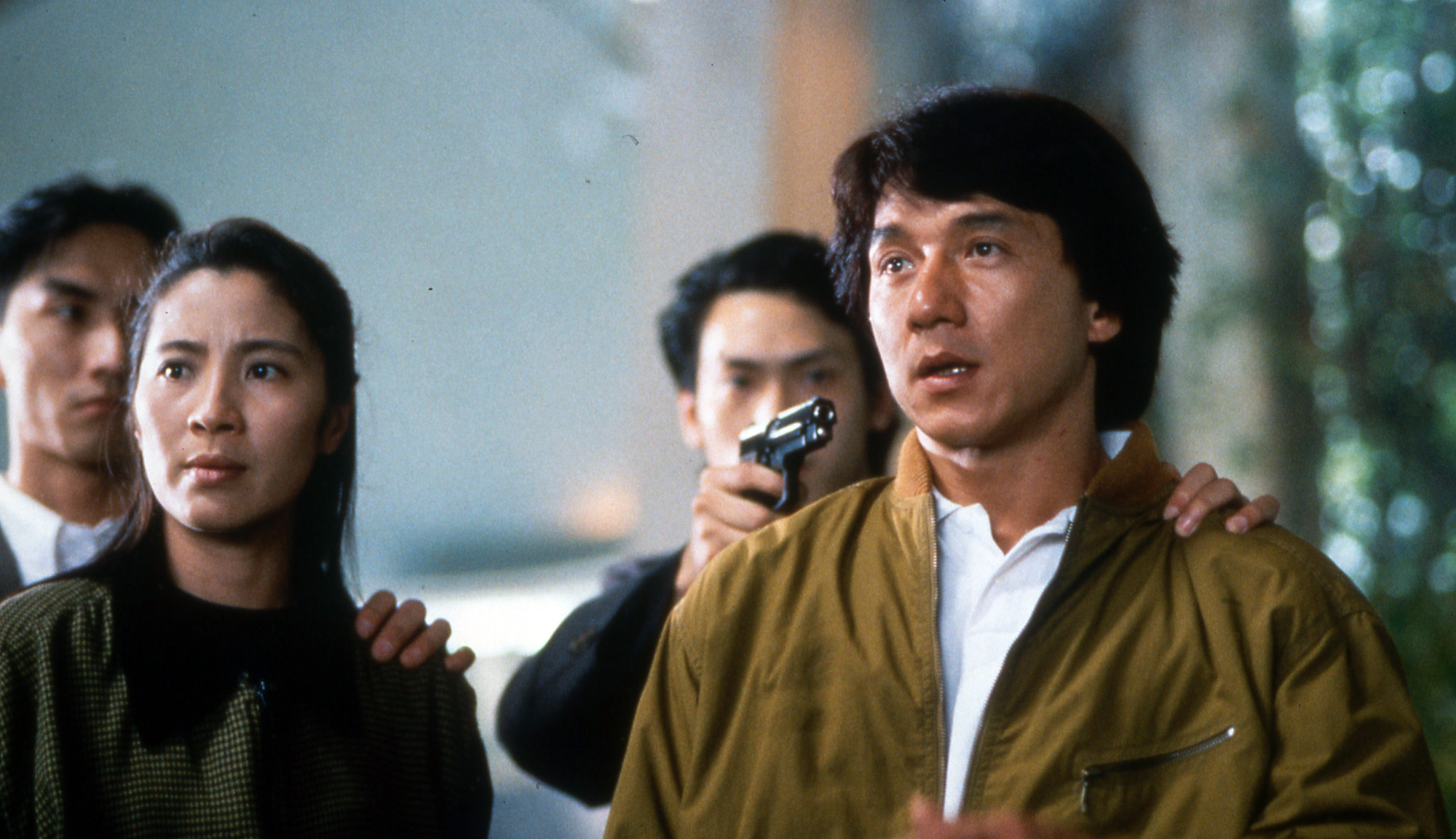 Jackie Chan and Michelle Yeoh in "Police Story III: Supercop"