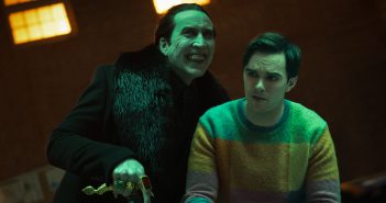Nicolas Cage and Nicholas Hoult in "Renfield"