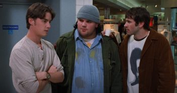 Jeremy London, Jason Lee and Ethan Suplee in "Mallrats"