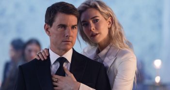 Tom Cruise and Vanessa Kirby in "Mission: Impossible - Dead Reckoning, Part One"