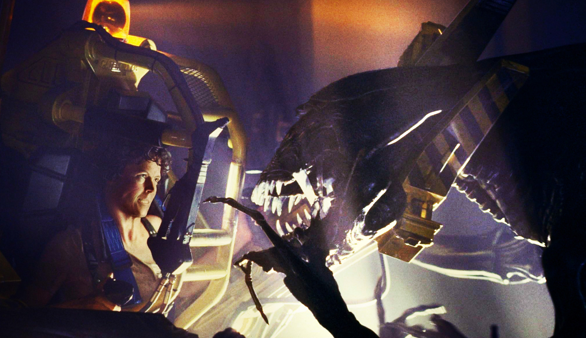 Sigourney Weaver in "Aliens"