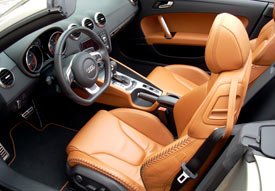 2008 Audi TT Roadster interior