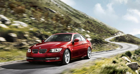 2011 BMW 335is on the road
