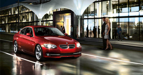 2011 BMW 335is front angle view