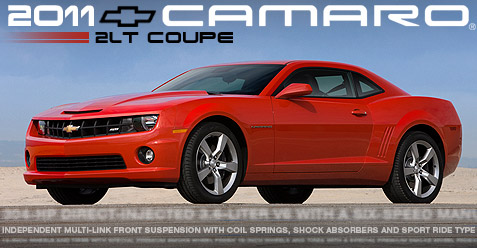 2011 Chevrolet Camaro 2LT Coupe