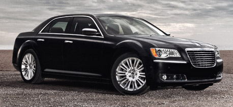 2011 Chrysler 300 black