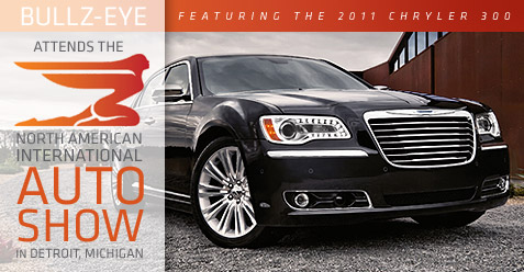 2011 Chrysler 300 at the North American International Auto Show header