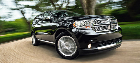 2011 Dodge Durango front angle view