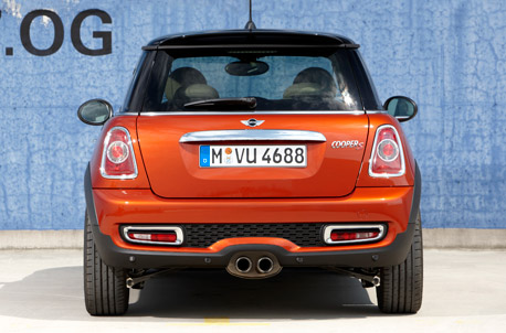 2011 Mini Cooper S Hardtop rear view