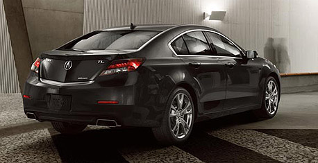 2012 Acura TL rear angle view
