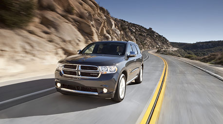 2012 Dodge Durango Citadel on the road