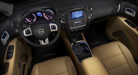 2012 Dodge Durango Citadel interior