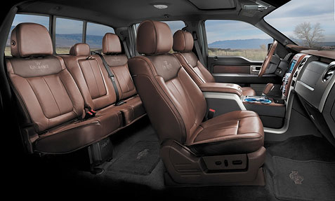 2013 Ford F-150 King Ranch interior