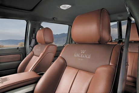 2013 Ford F-150 King Ranch interior