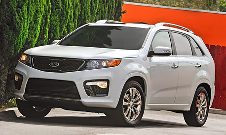 2013 Kia Sorento EX front angle view