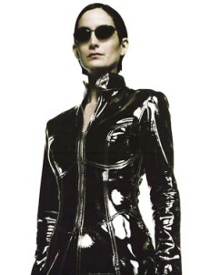 Carrie-Anne Moss in "The Matrix"