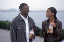 Derek Luke and Joy Bryant