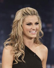 Erin Andrews on "Jimmy Kimmel Live!"