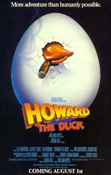 Howard the Duck movie poster