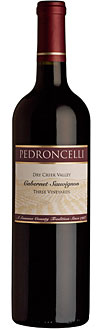 Pedroncelli 2009 Three Vineyards Cabernet Sauvignon