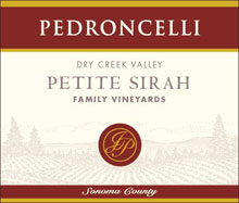 Pedroncelli Petite Sirah