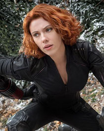 Scarlett Johansson in Avengers: Age of Ultron
