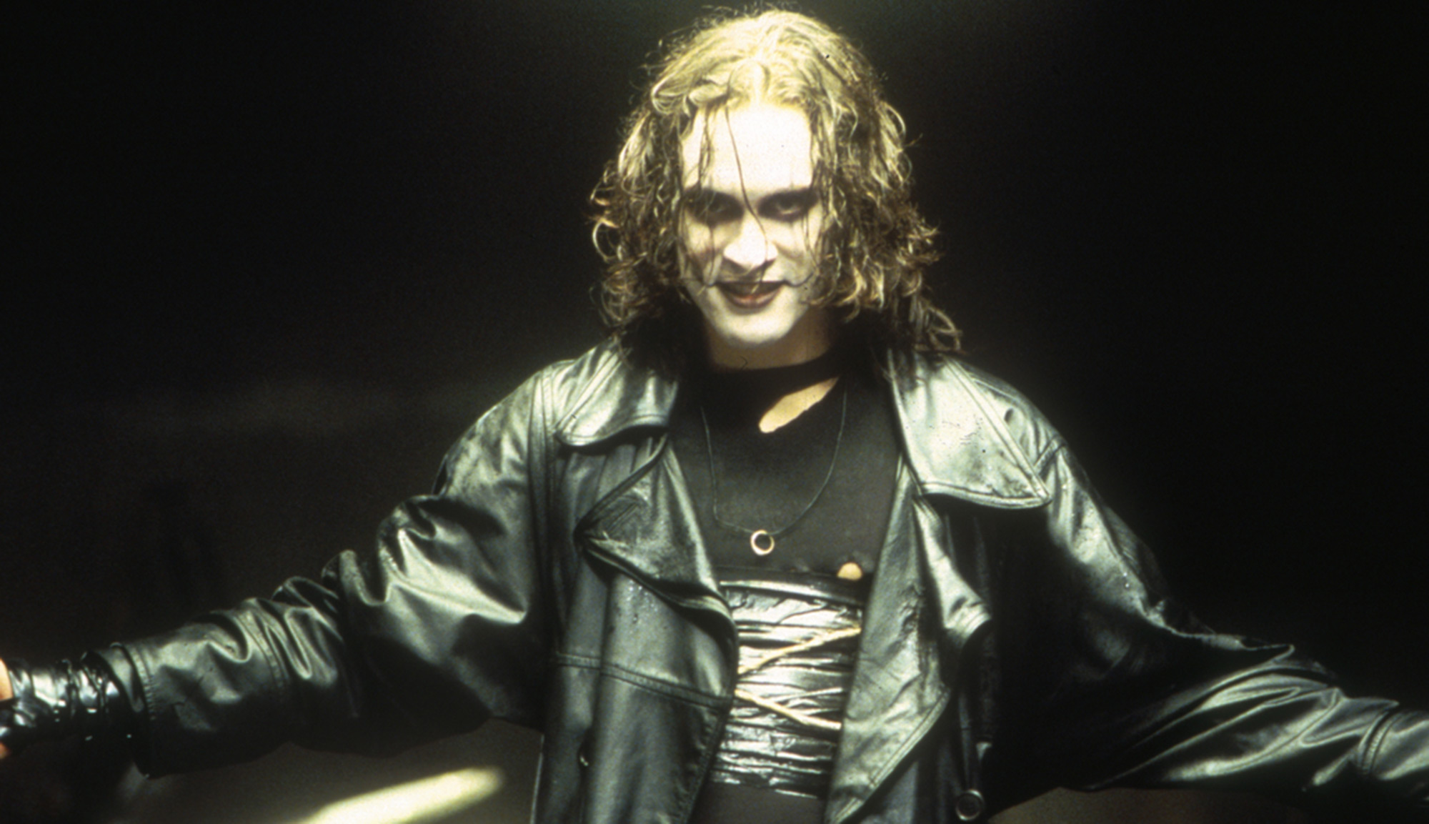Brandon Lee in "The Crow"