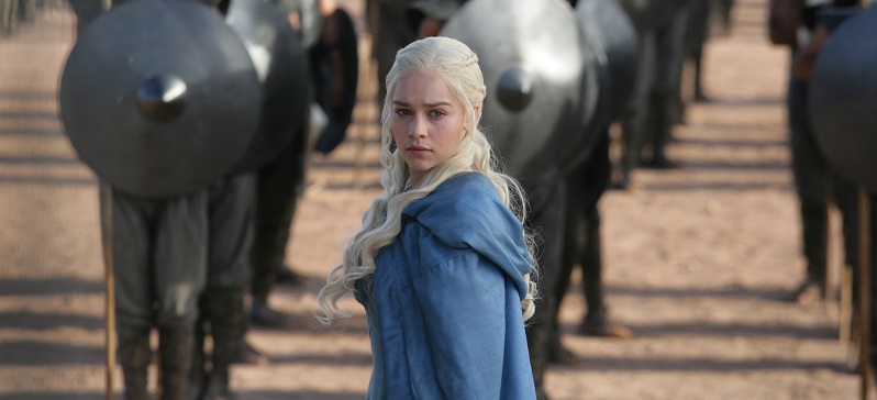 Emilia Clarke in Game of Thrones