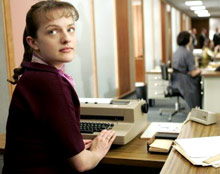 Elisabeth Moss in Mad Men